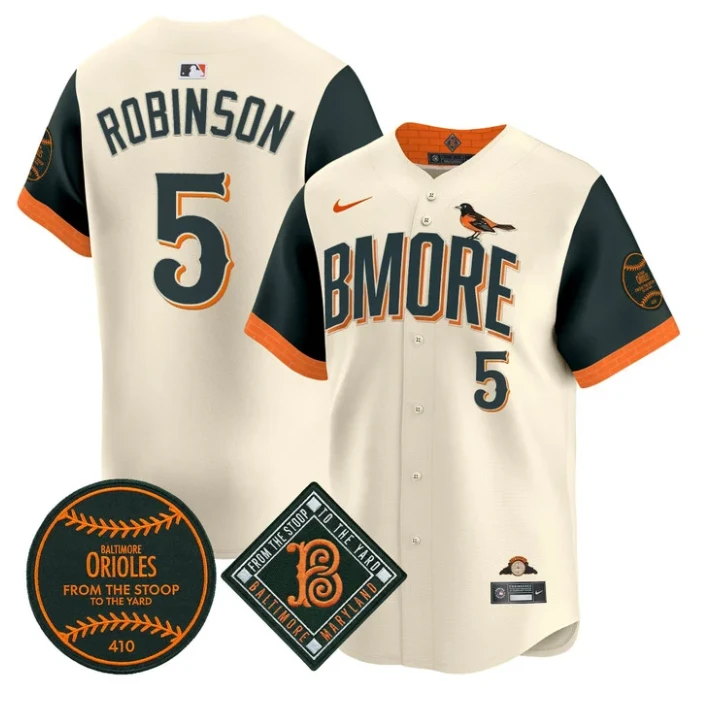 Brooks Robinson Jersey #5 Baltimore Orioles 2026 City Connect Premier Stitched by My Store