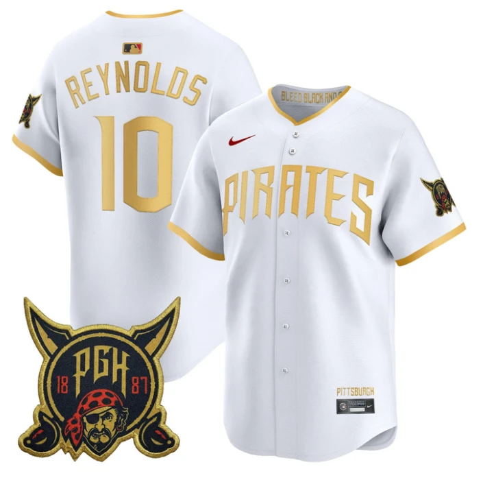Bryan Reynolds Jersey #10 Pittsburgh Pirates 2026 City Connect Stitched by My Store