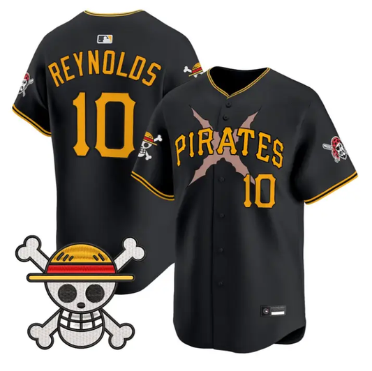 Bryan Reynolds Jersey #10 Pittsburgh Pirates One Piece Premier Stitched by My Store