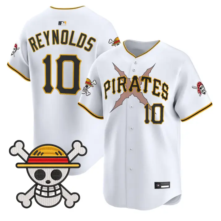 Bryan Reynolds Jersey #10 Pittsburgh Pirates One Piece Premier Stitched by My Store