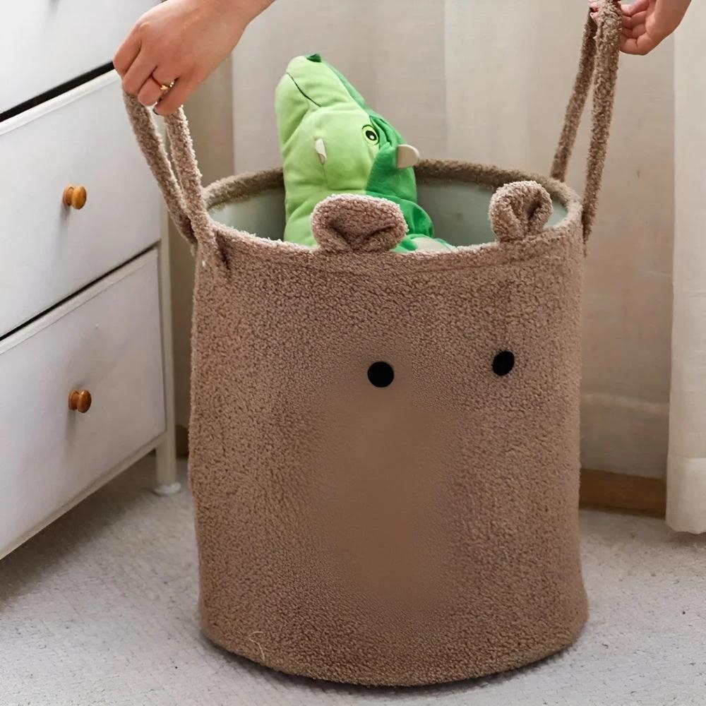 Bubbi Cute Lamb Laundry Storage Bin by Casa & Beyond