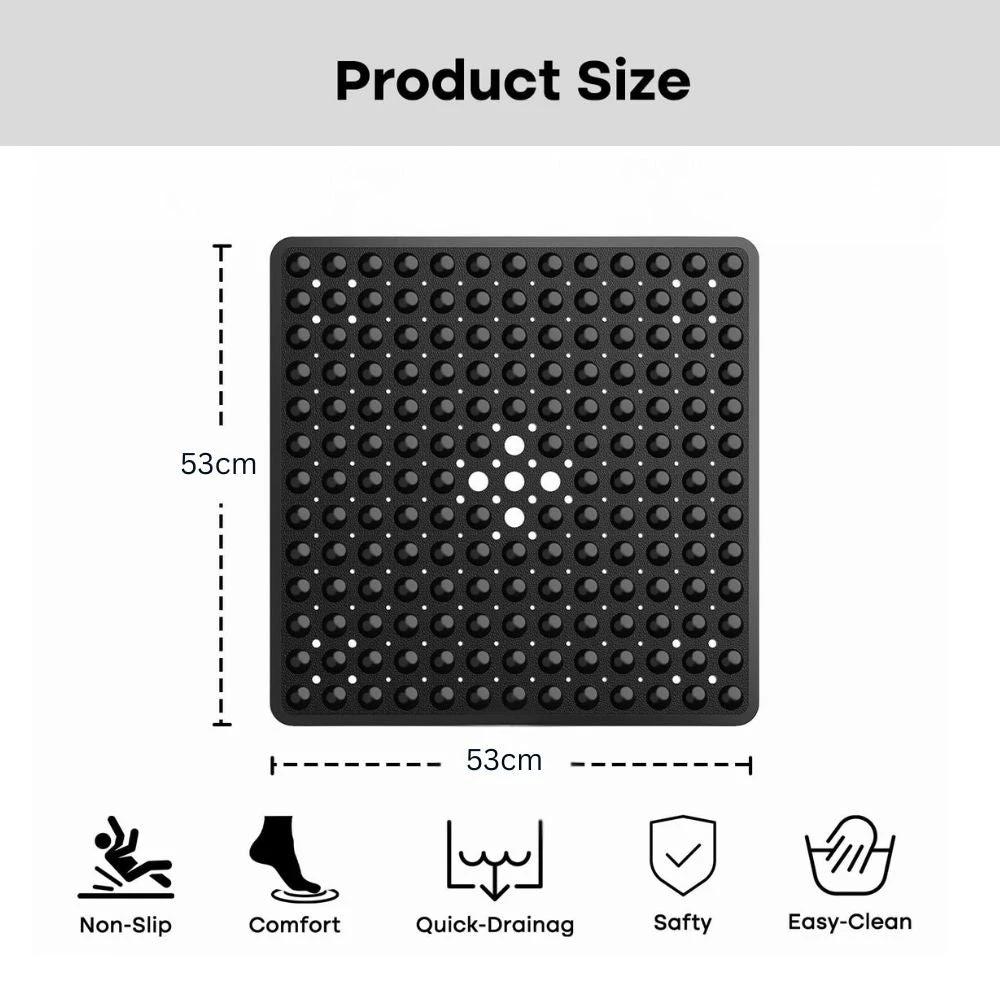 Bath Safety Non Slip Suction Mat by Casa & Beyond
