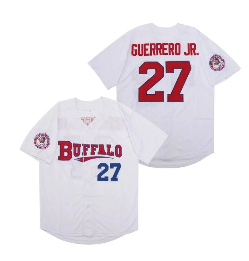 Buffalo Bisons Guerrero Jr. Baseball Jersey White by My Store