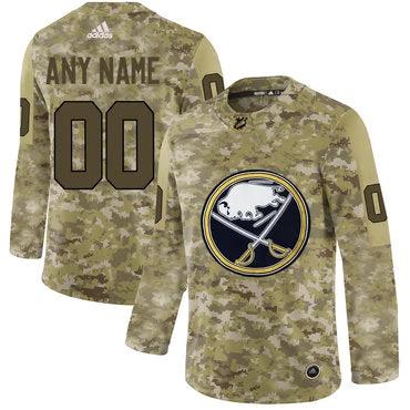 Buffalo Sabres Camo Customized Jersey by Hockey David