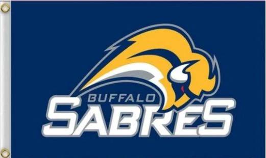 Buffalo Sabres Custom US Flag 3X5Ft Polyester Digital Print Banner USA by flagsjustdoit