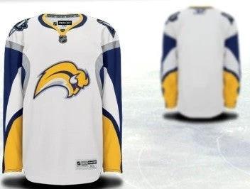 Buffalo Sabres Navy Customized Drift Fashion Jersey by Hockey David