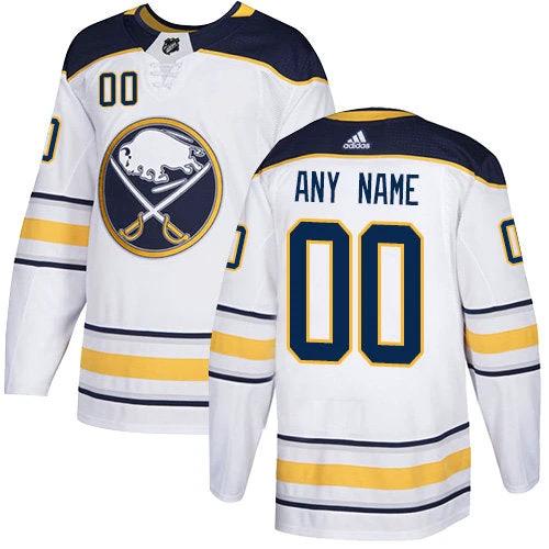 Custom Buffalo Sabres Home Navy Blue 2017-2018 NHL Jersey by Hockey David