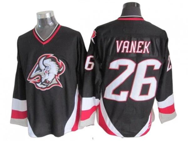 Buffalo Sabres #26 Thomas Vanek Black 2005 Vintage CCM Jersey by Hockey David