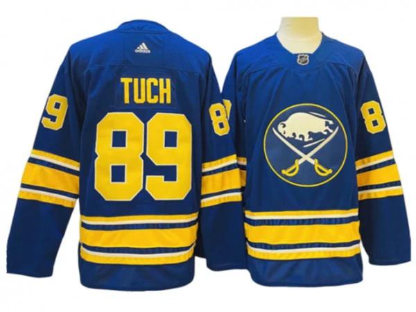 Buffalo Sabres #89 Alex Tuch Royal 2020&21 Home Jersey by Hockey David