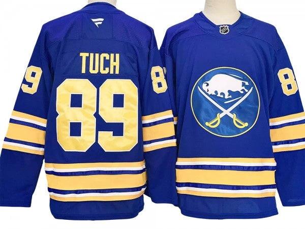 Buffalo Sabres #89 Alex Tuch Royal Home 2024 Jersey by Hockey David
