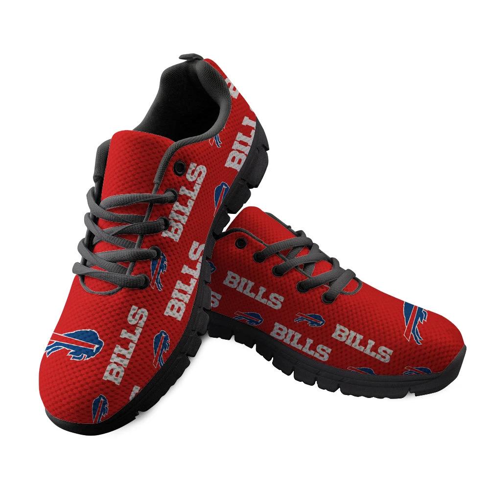 Buffalo Bills Blue Team Name NLF Sneaker Shoes For Men Women Fans by Crocs