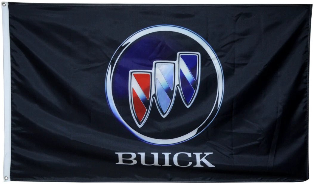 Buick Flag 3X5 Ft Polyester Banner USA 90x150cm by flagsjustdoit