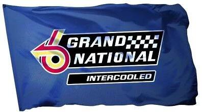 Buick Grand National Blue Flag 3X5 Ft Polyester Banner USA 90x150cm by flagsjustdoit