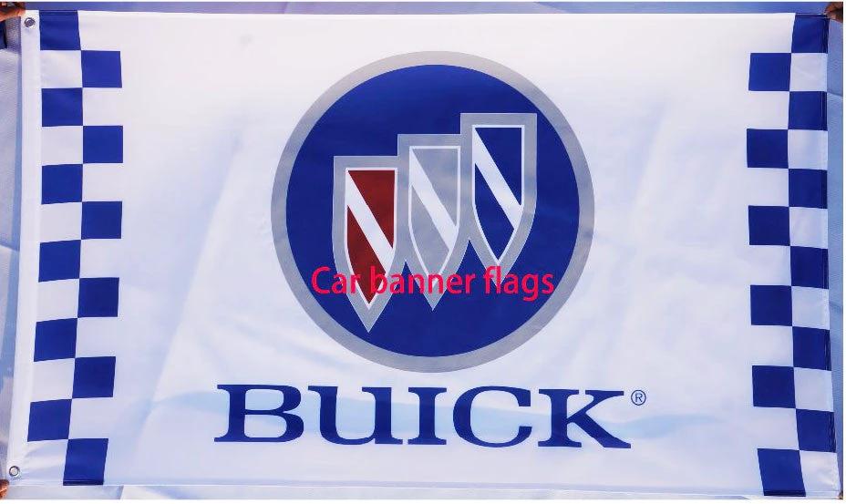Buick flag-3x5ft Buick Grand National Flags Banner-100% polyester-checkered Banner by flagsshop