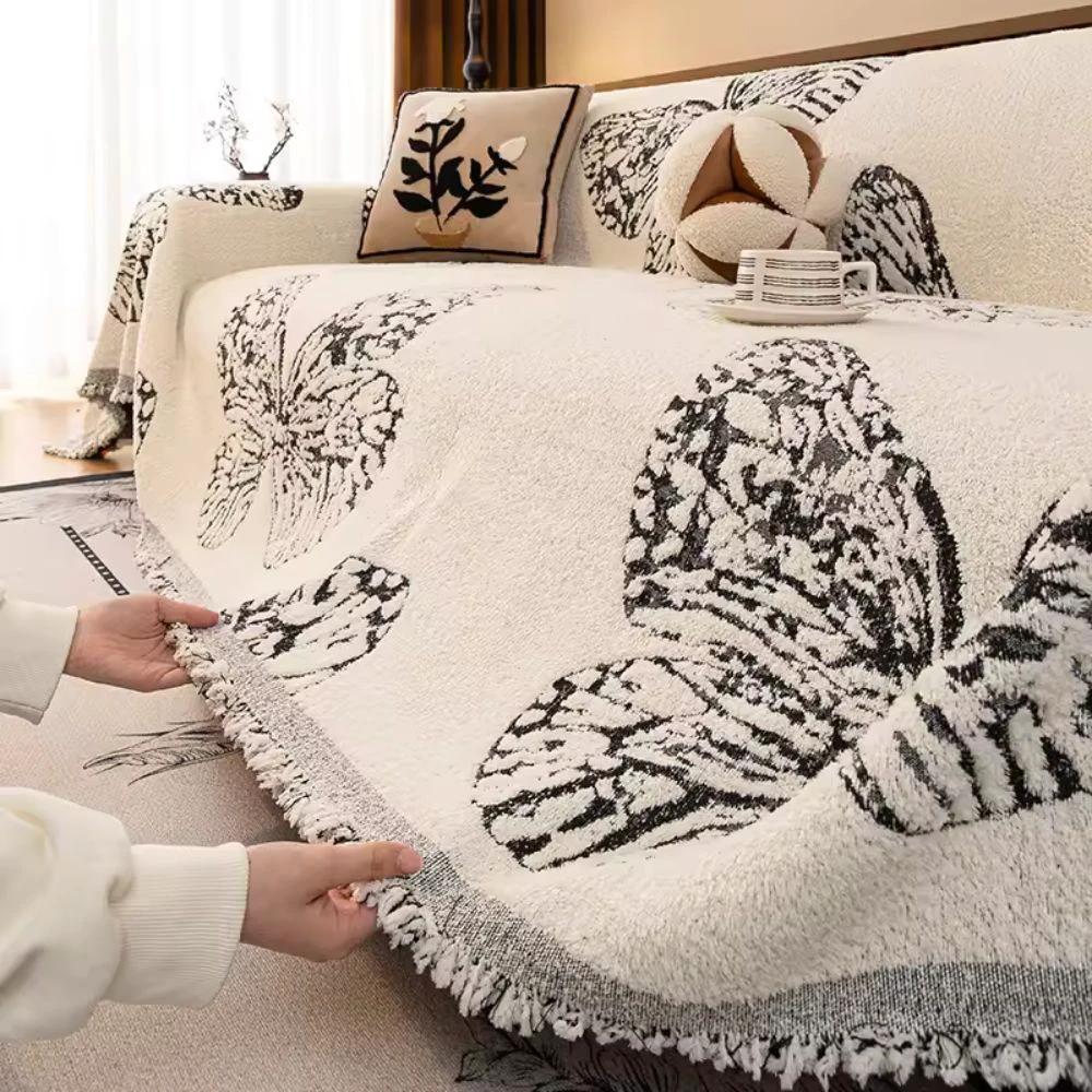 Butterfly Loom Sofa Cover by Casa & Beyond