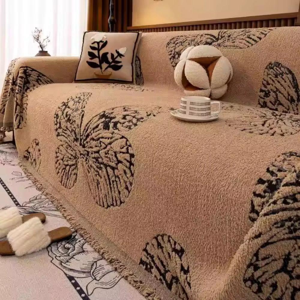 Butterfly Loom Sofa Cover by Casa & Beyond