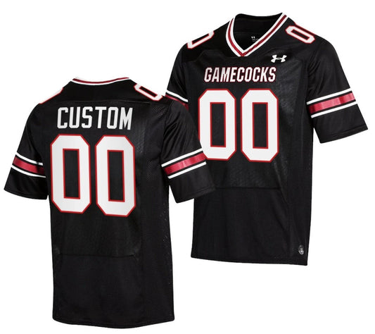 Custom South Carolina Gamecocks Jersey Name and Number College NCAA Football Replica Black by My Store