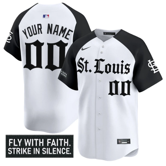 Custom St. Louis Cardinals Jersey Gothic Legacy Edition Vapor Premier Limited Stitched Alternate by My Store