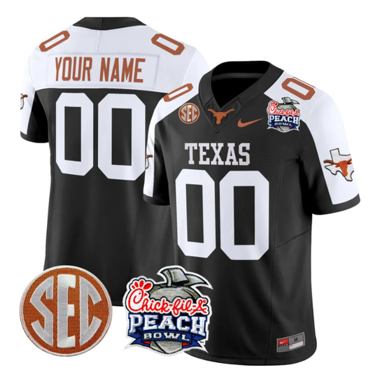 Custom SMU Mustangs Icy Jersey Name and Number College Football Vapor Limited Black Alternate by My Store