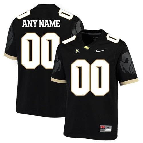 Custom UCF Knights Jersey Name and Number NCAA College Football Black by My Store