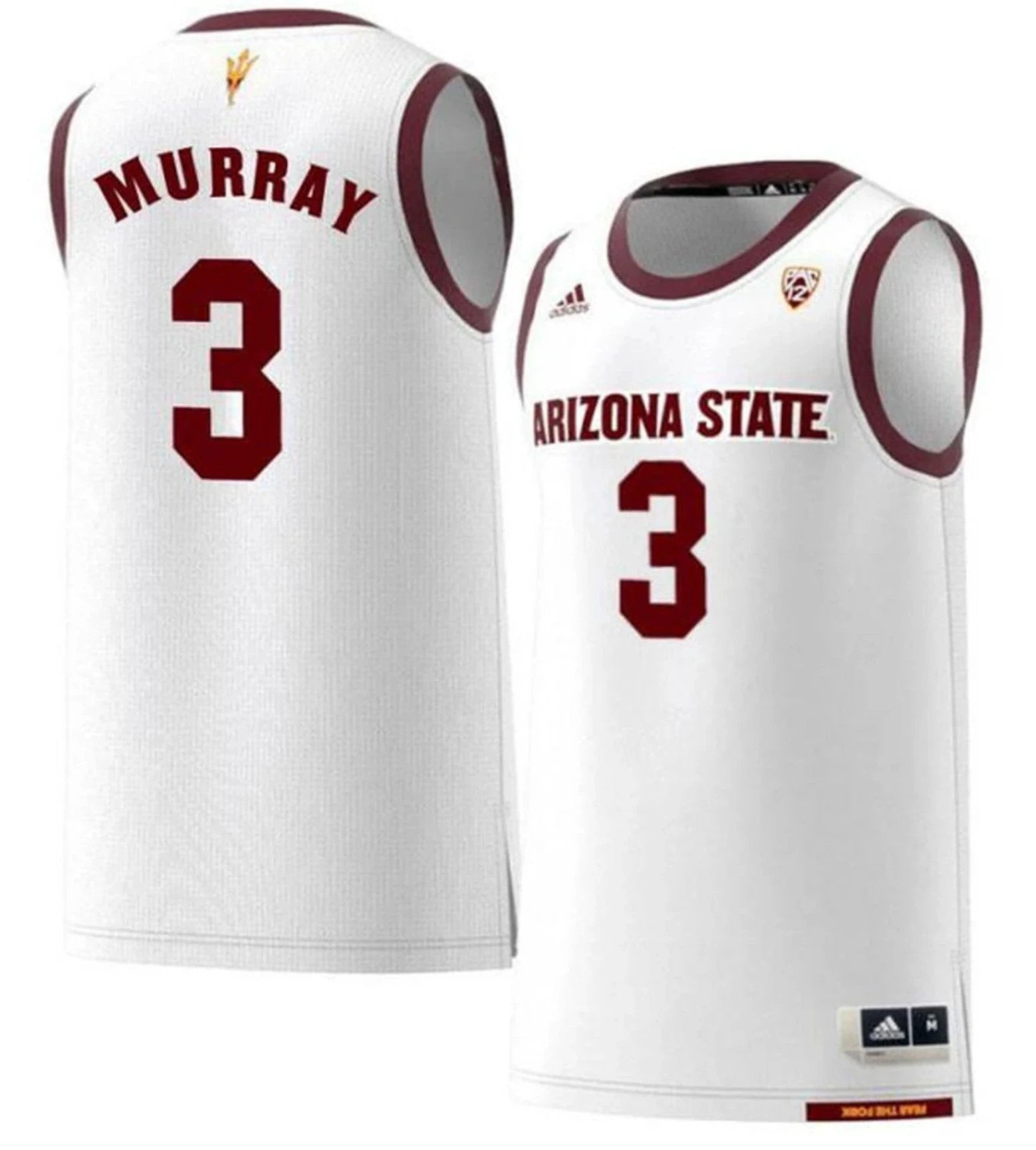 Chance Murray Jersey #3 Arizona State Sun Devils College Basketball by My store basketball