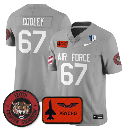 Costen Cooley Jersey #67 Air Force 2025 Honor F-16 Stitched 120th Fighter by My Store