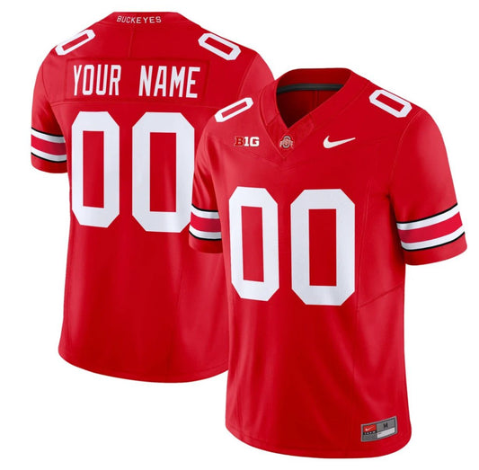 Custom Ohio State Buckeyes Jersey Name, Number Football Stitched Red by NCAA Football Jersey