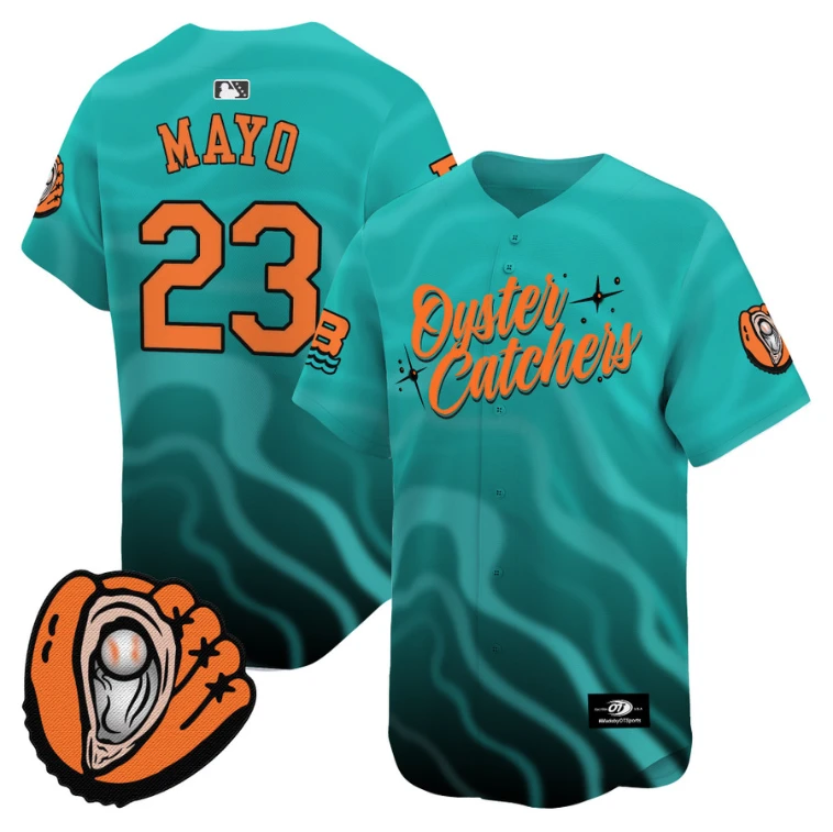 Coby Mayo Jersey #23 Chesapeake Baysox Oyster Catchers Vapor Premier Limited Stitched by My Store