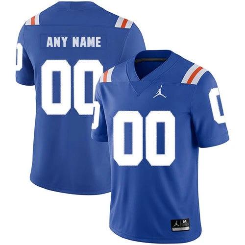 Custom Florida Gators Jersey Name and Number NCAA College Football Royal Blue by My Store