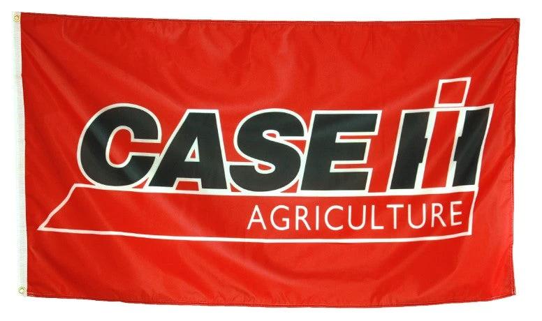 CASE IH Flag-3x5 FT Banner-100% polyester-2 Metal Grommets by flagsshop