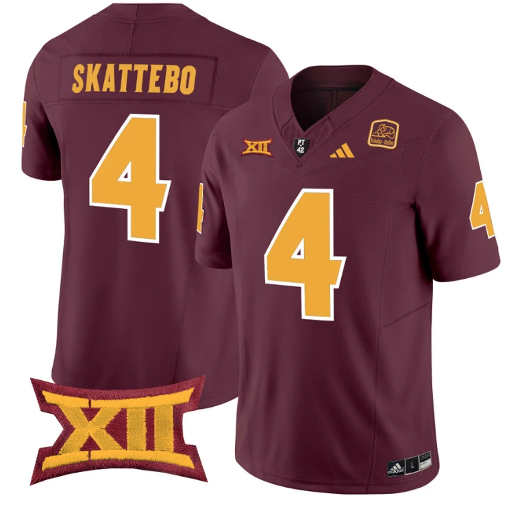 DeCarlos Brooks Jersey #25 Arizona State Sun Devils Vapor Limited College Football Black Alternate by My Store