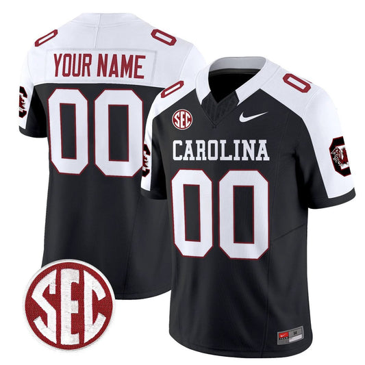Custom South Carolina Gamecocks Jersey 1980 Throwback Rebrand 2026 Black Alter by My Store NCAA Football Jerseys
