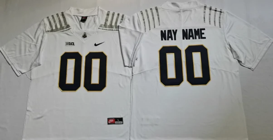 Custom Purdue Boilermakers Jersey Name and Number NCAA College Football White by My Store