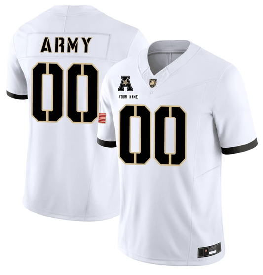 Custom Army Black Knights Jersey Name, Number 101st Airborne Division Honoring White by My Store