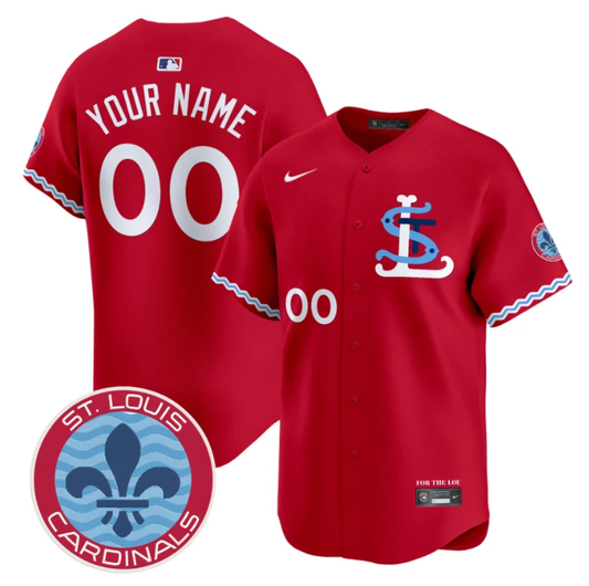 Custom St. Louis Cardinals Jersey City Connect Vapor Premier Limited Stitched by My Store
