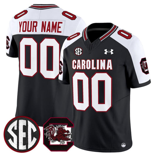 Custom South Carolina Gamecocks Jersey 2025 Limited Stitched Black Alternate by My Store