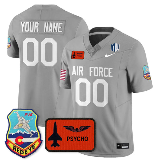 Custom Air Force Jersey 2025 Honor F-16 Name, Number 2025 Stitched 140th Wing by My Store