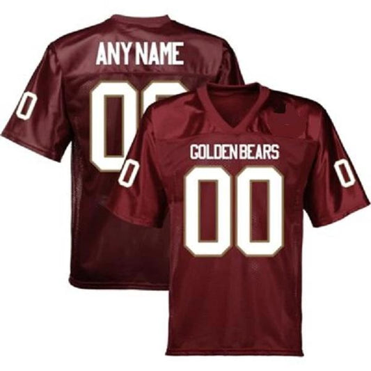 Custom Kutztown Golden Bears Jersey Name and Number NCAA College Football Red by My Store