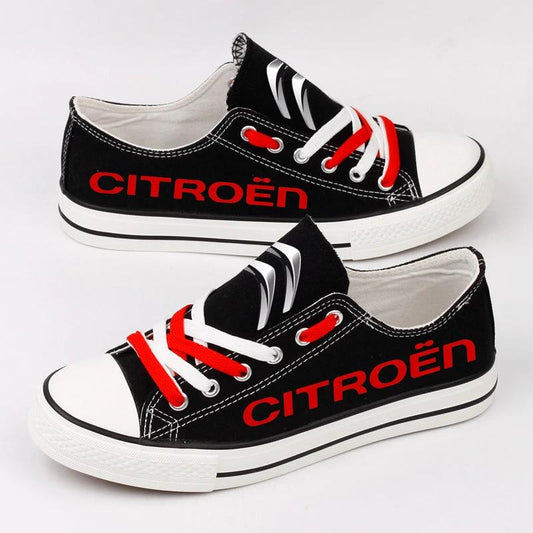CITROËN ABU DHABI TOTAL WRT Canvas Sneakers Shoes For Men Women Fans by Crocs
