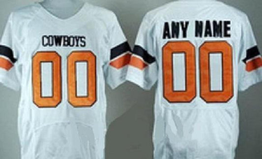 Custom Oklahoma State Cowboys Jersey Name and Number NCAA College Football Style 2 by My Store