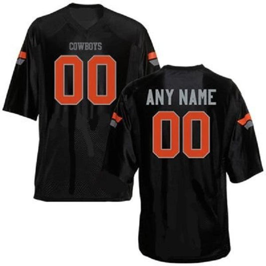 Custom Oklahoma State Cowboys Jersey Name and Number NCAA College Football Style 1 by My Store