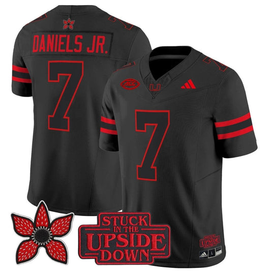 CJ Daniels Jersey #7 Miami Hurricanes Stranger Things Edition Vapor Stitched by My Store NCAA Football Jerseys