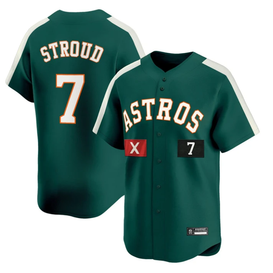 CJ Stroud Jersey #7 Houston Astros Squid Game 2025 Vapor Limited Stitched by My Store