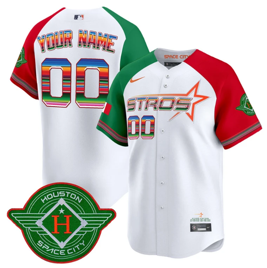 Custom Astros Jersey 2025 City Connect Mexico Vapor Premier Limited All Stitched Alternate by My Store
