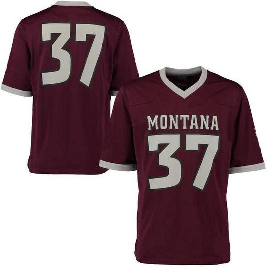 Custom Montana Grizzlies Jersey Name and Number NCAA College Football by My Store