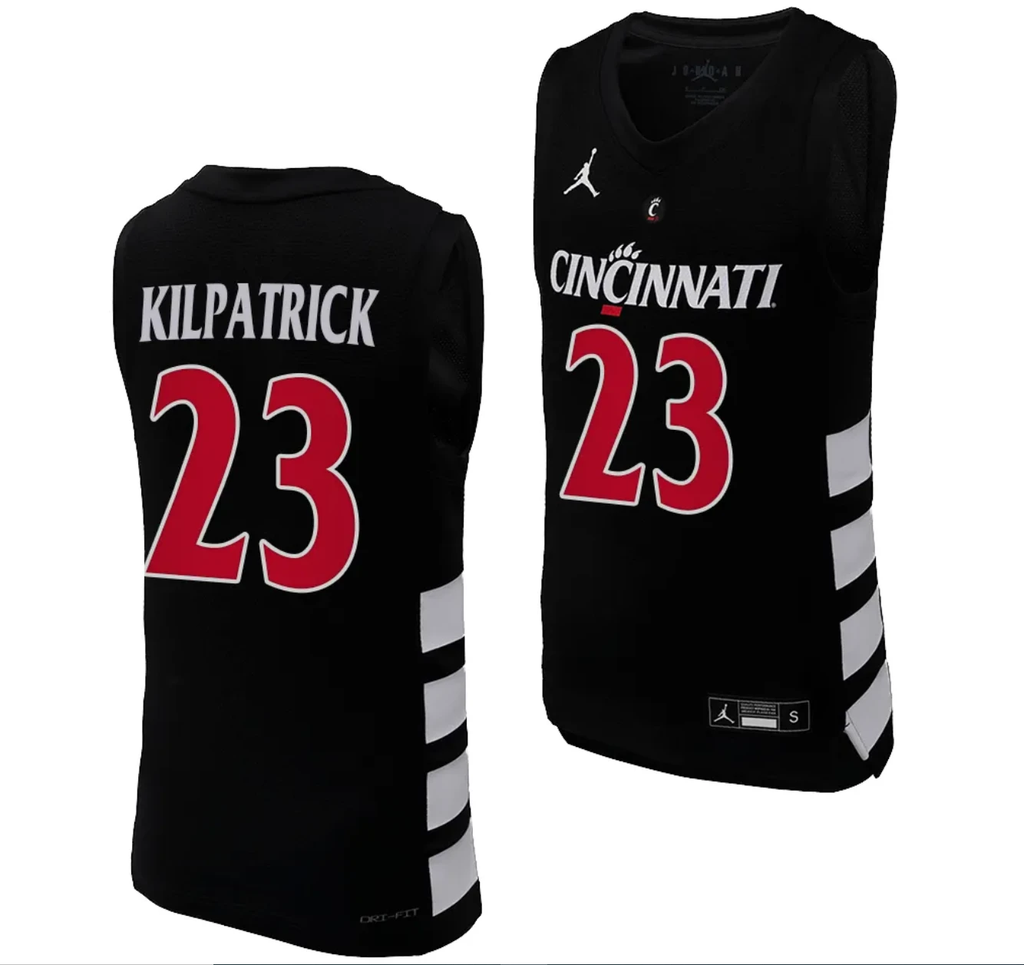 Cincinnati Bearcats Sean Kilpatrick Jersey #23 Black Basketball Unisex Replica by My store basketball