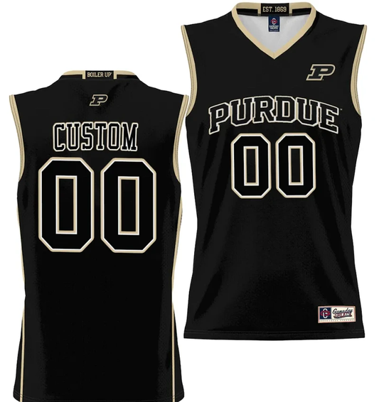 Custom Purdue Boilermakers Jersey Name and Number NIL College Basketball Lightweight White by My store basketball
