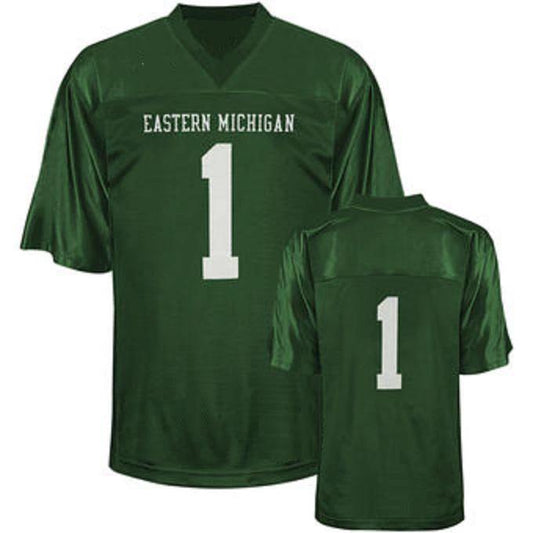 Custom Eastern Michigan Eagles Jersey Name and Number NCAA College Football by My Store