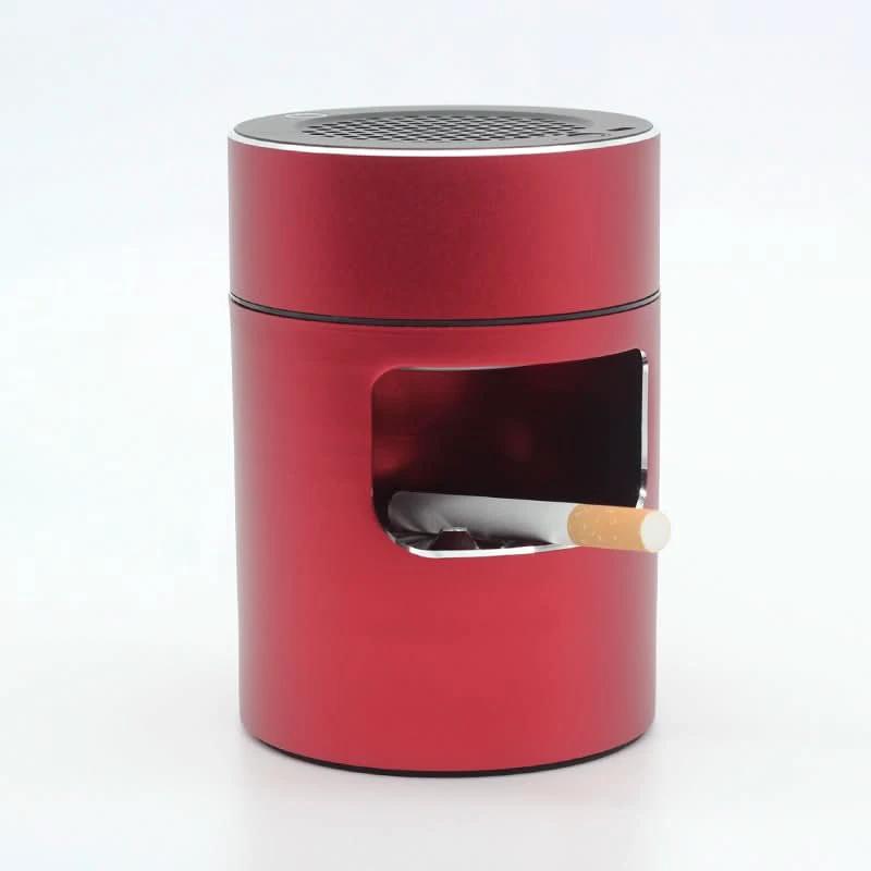 USB-powered Ashtray with HEPA Filter & Ionizer by BowLift