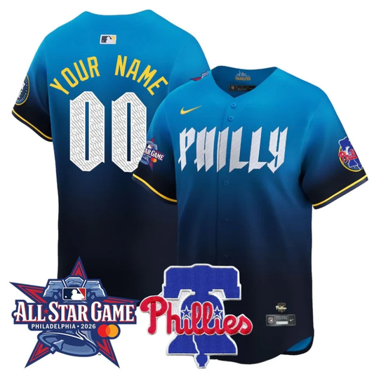 Custom Philadelphia Phillies Jersey 2026 MLB All-Star Stitched City Connect by My Store